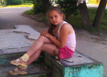 sexy small girl in shorts