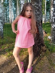 sexy children in leggings